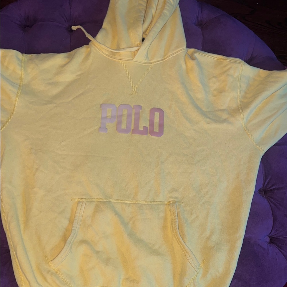 Men’s Polo by Ralph Lauren Yellow Hoodie